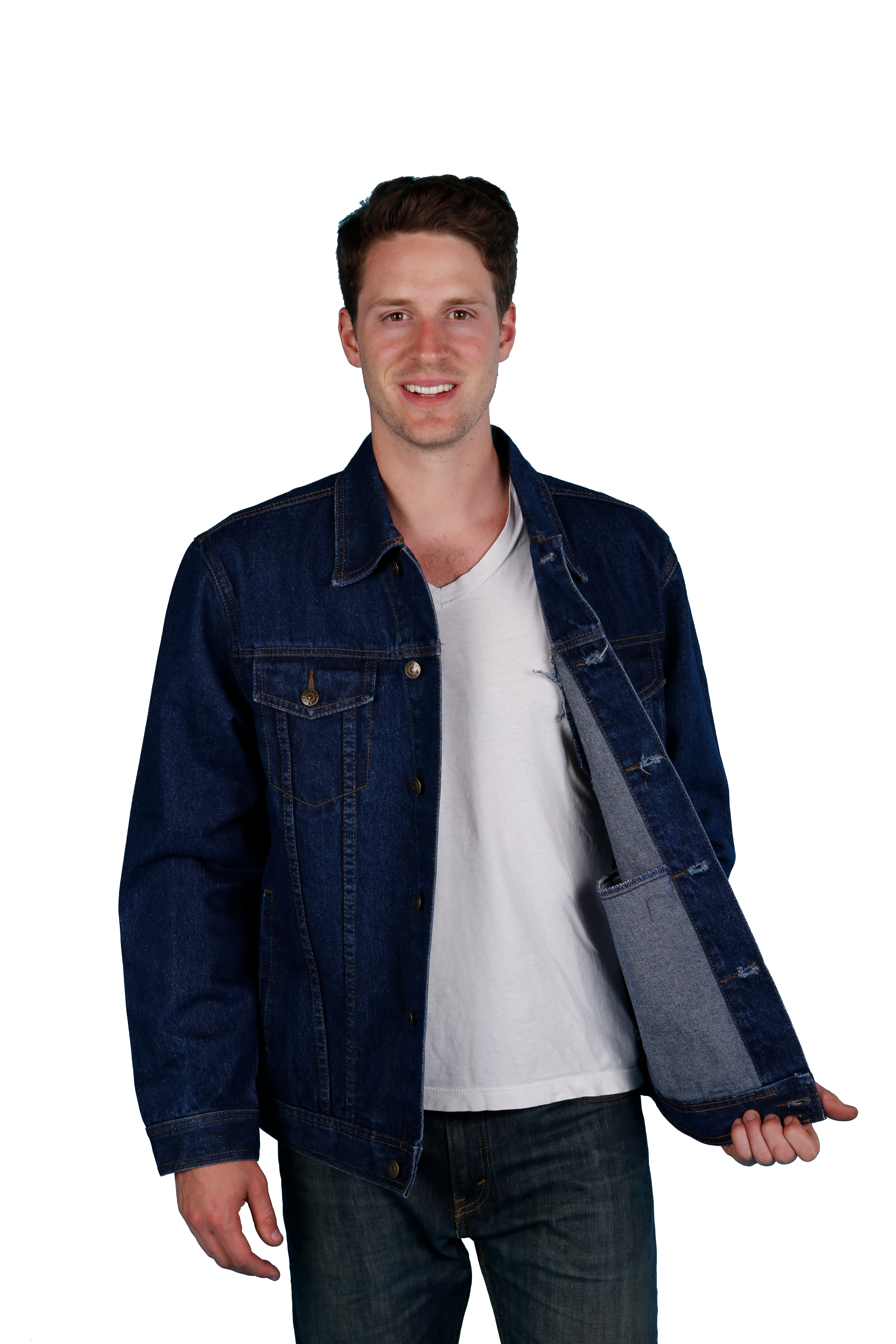 Maxxsel Oscar Jeans Light Weight Denim Trucker Jacket (S-2XL) - Maxxsel ...