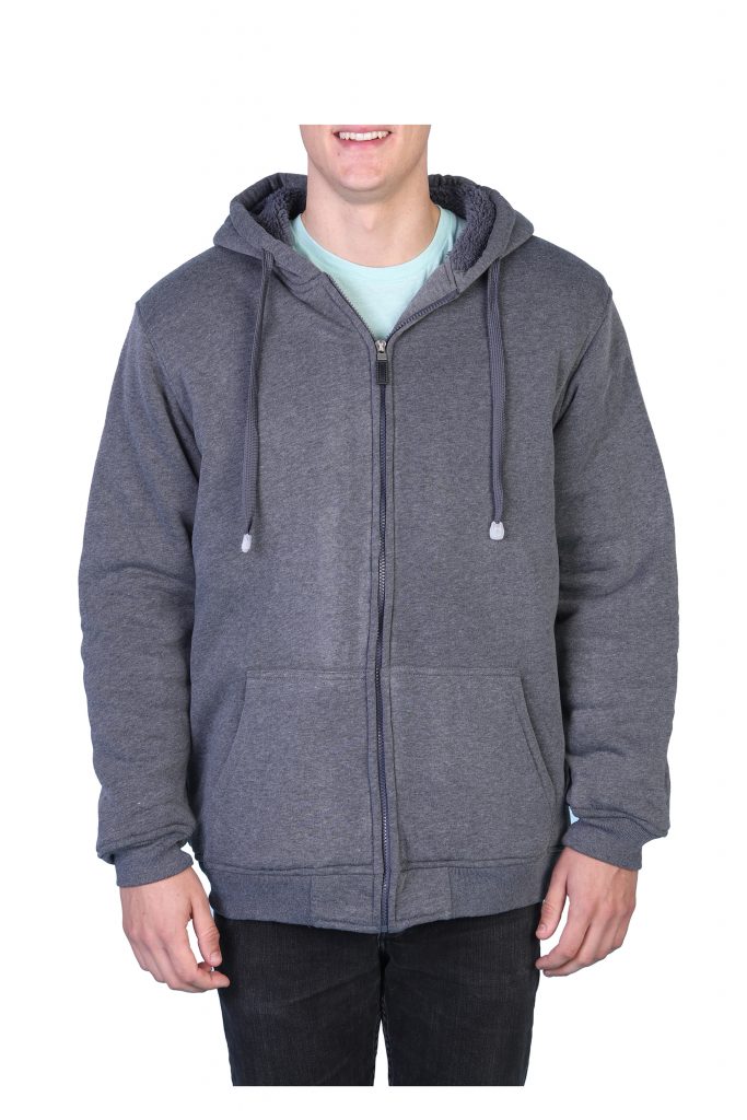 mens big and tall sherpa pullover