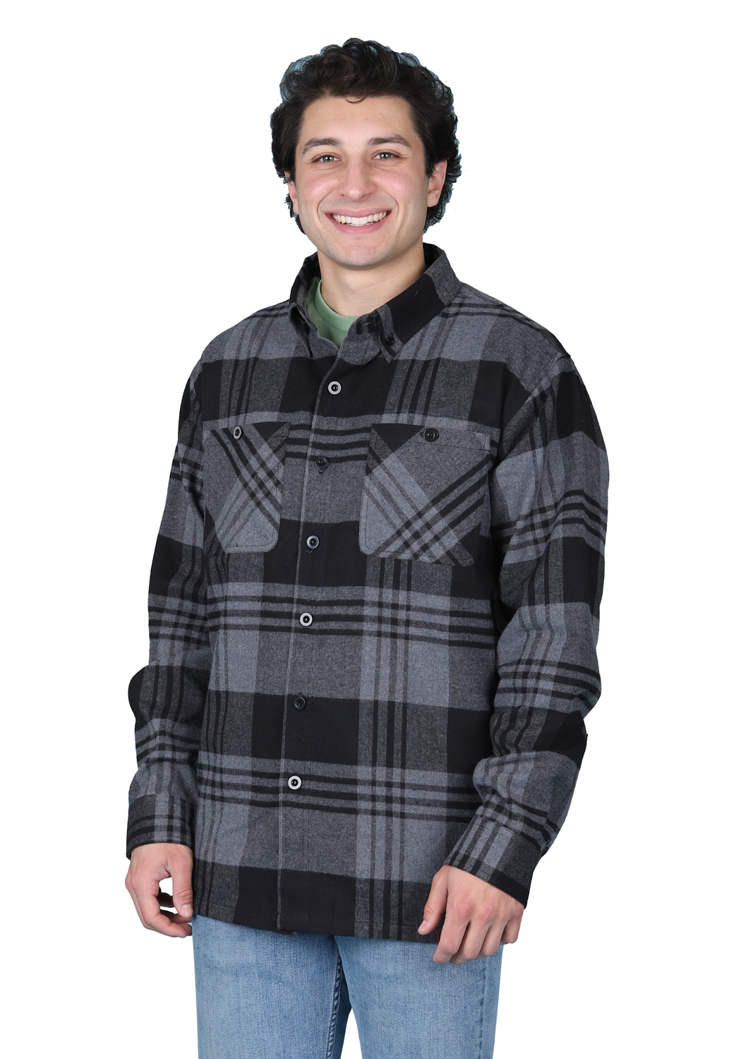 Maxxsel Men's Flannel Shirt - Maxxsel Apparel Inc